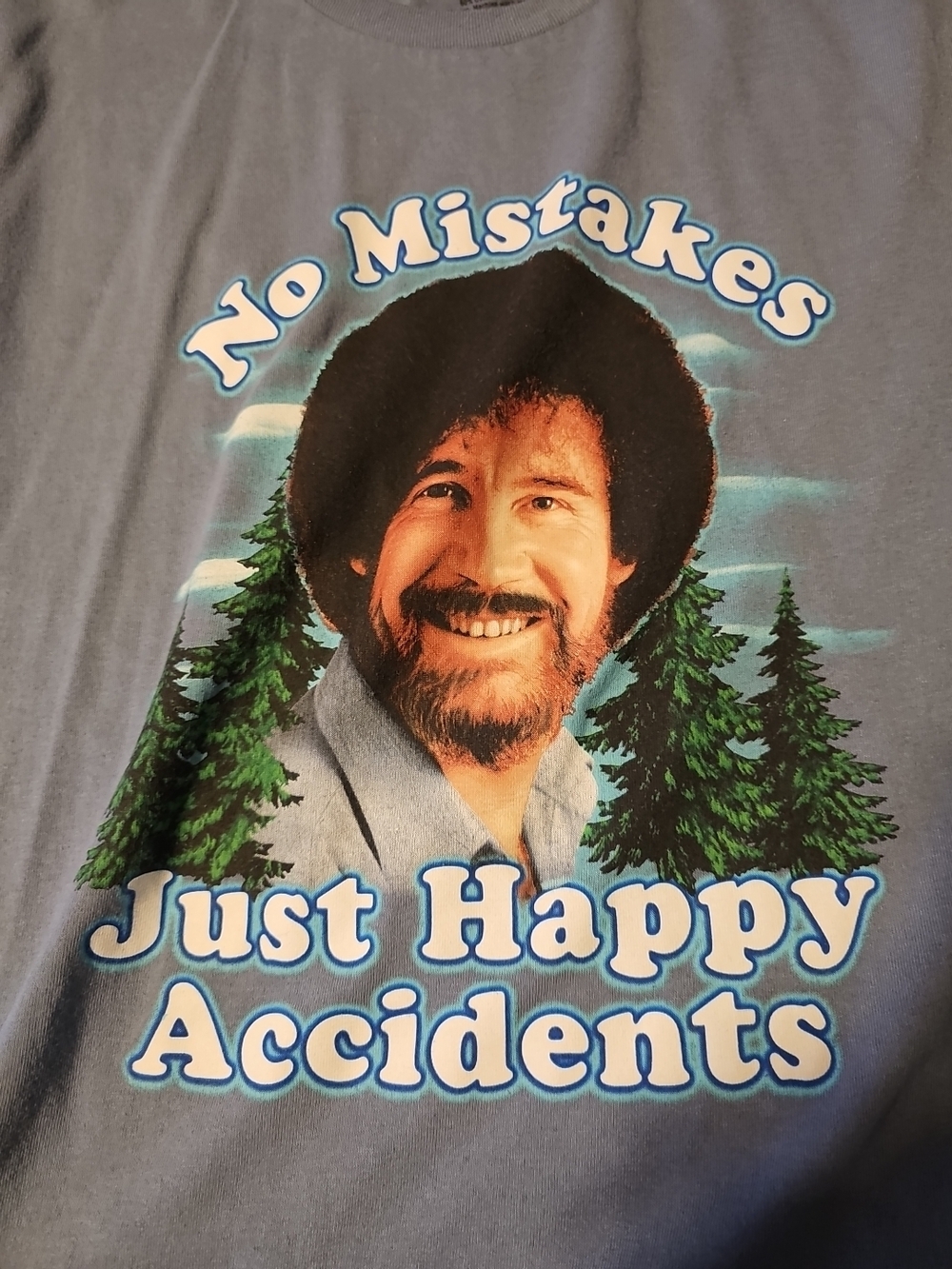 Bob Ross XL Mens Tshirt Official Bob Ross Collection. Excellent Condition
